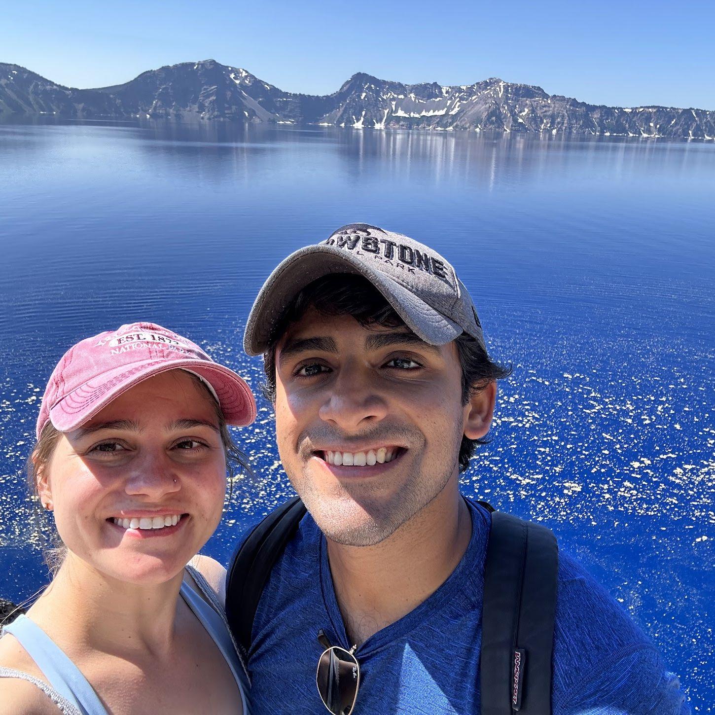 visiting Crater Lake