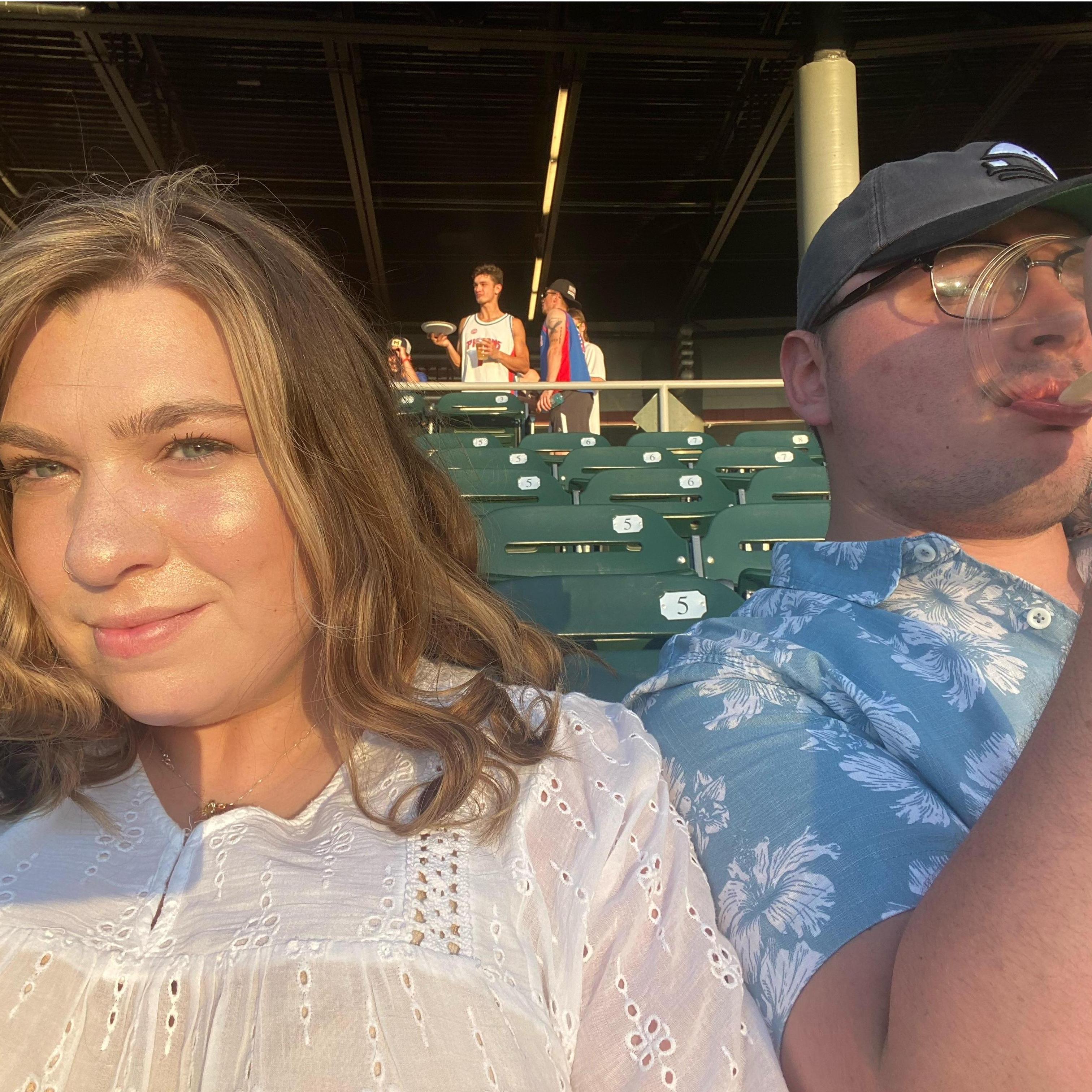 June 5th, 2021
Our first baseball game together!