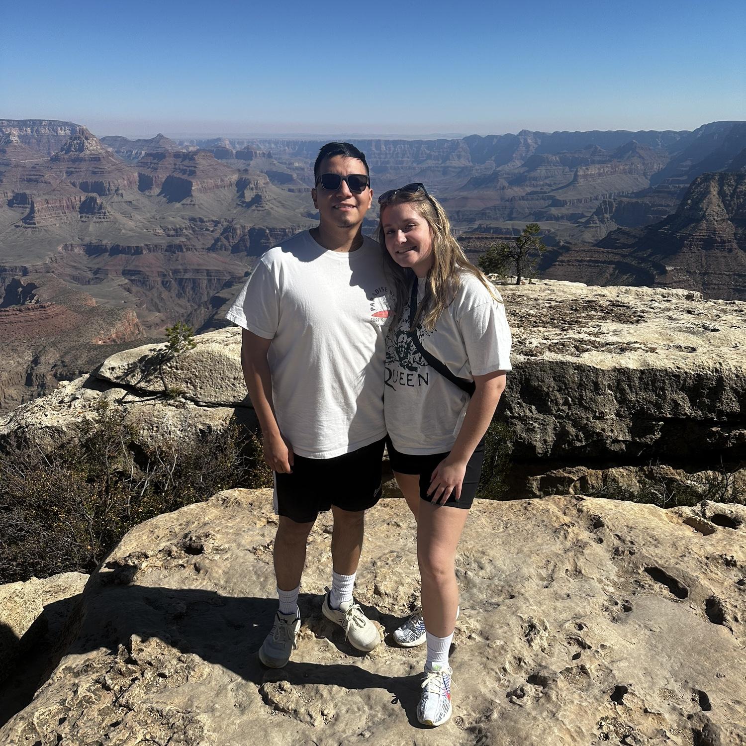 Traveled and did the Grand Canyon together!⛰️⛰️