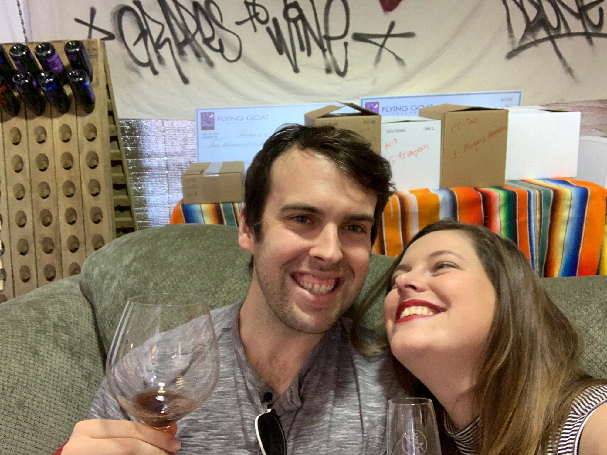 Wine tasting in the Lompoc wine ghetto.