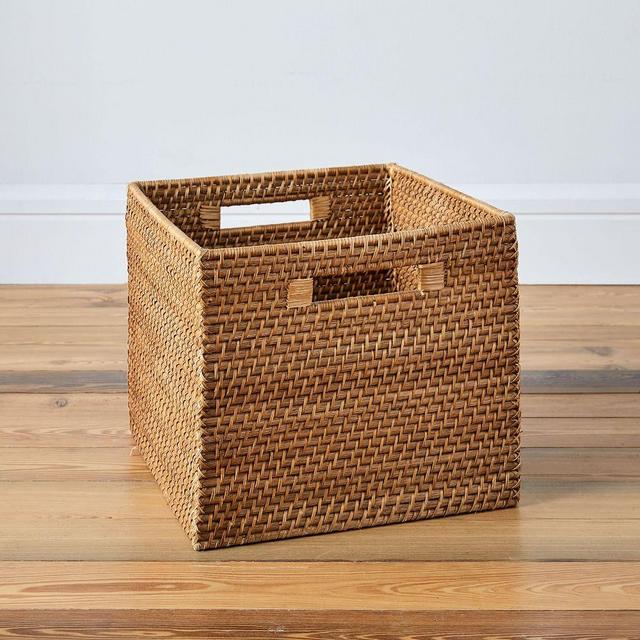 Modern Weave Storage Bin, Natural
