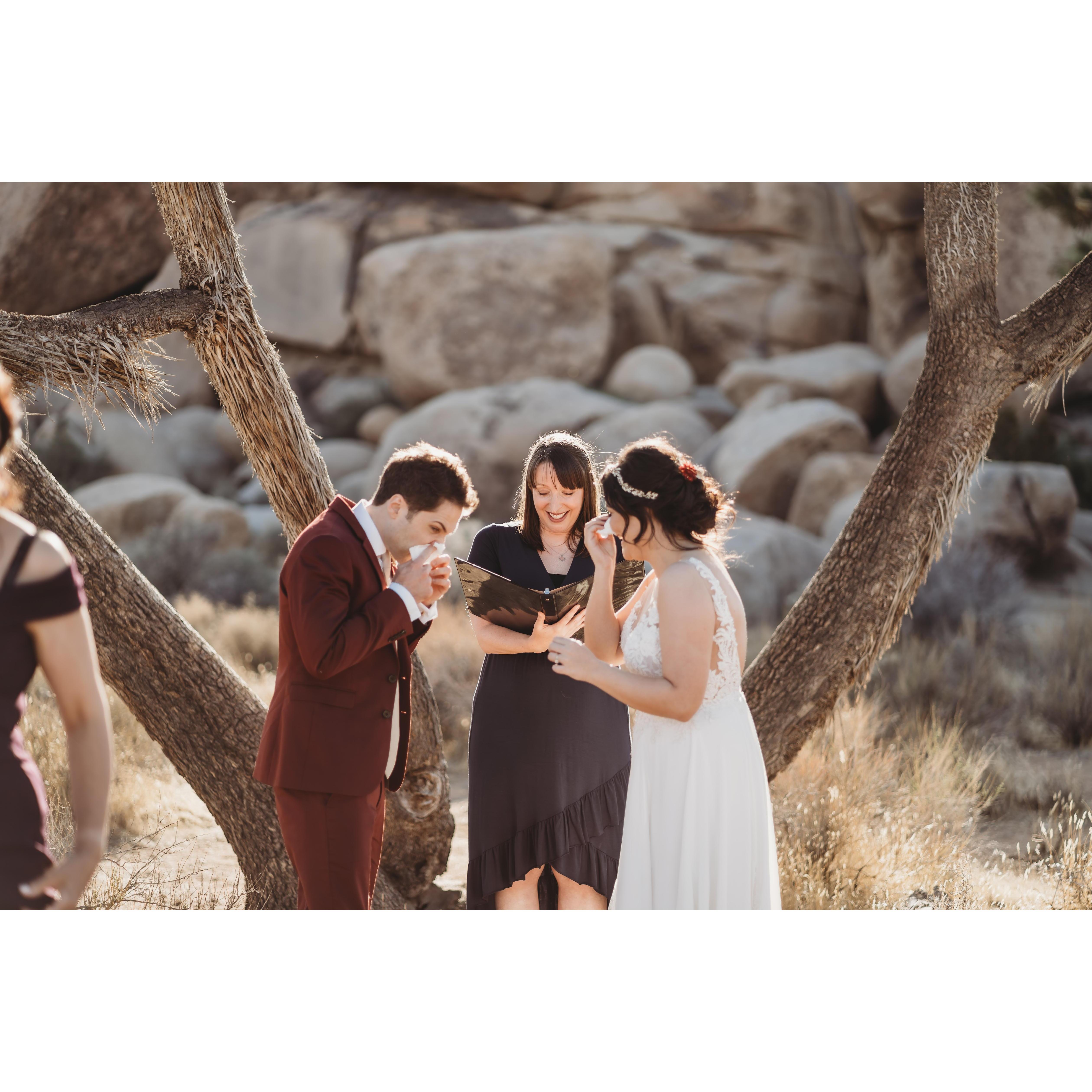 Aaand we were instantly tear fountains. Without a doubt one of the most memorable moments of the ceremony! Kudos, Kara - you absolute genius!