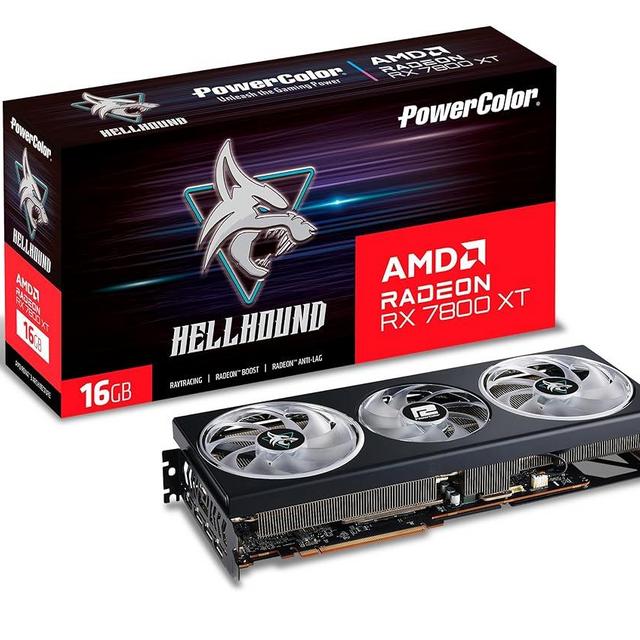 PowerColor Fighter AMD Radeon RX 7700 XT 12GB GDDR6 Graphics Card