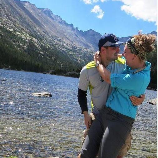 Hiking in Colorado at Mills Lake