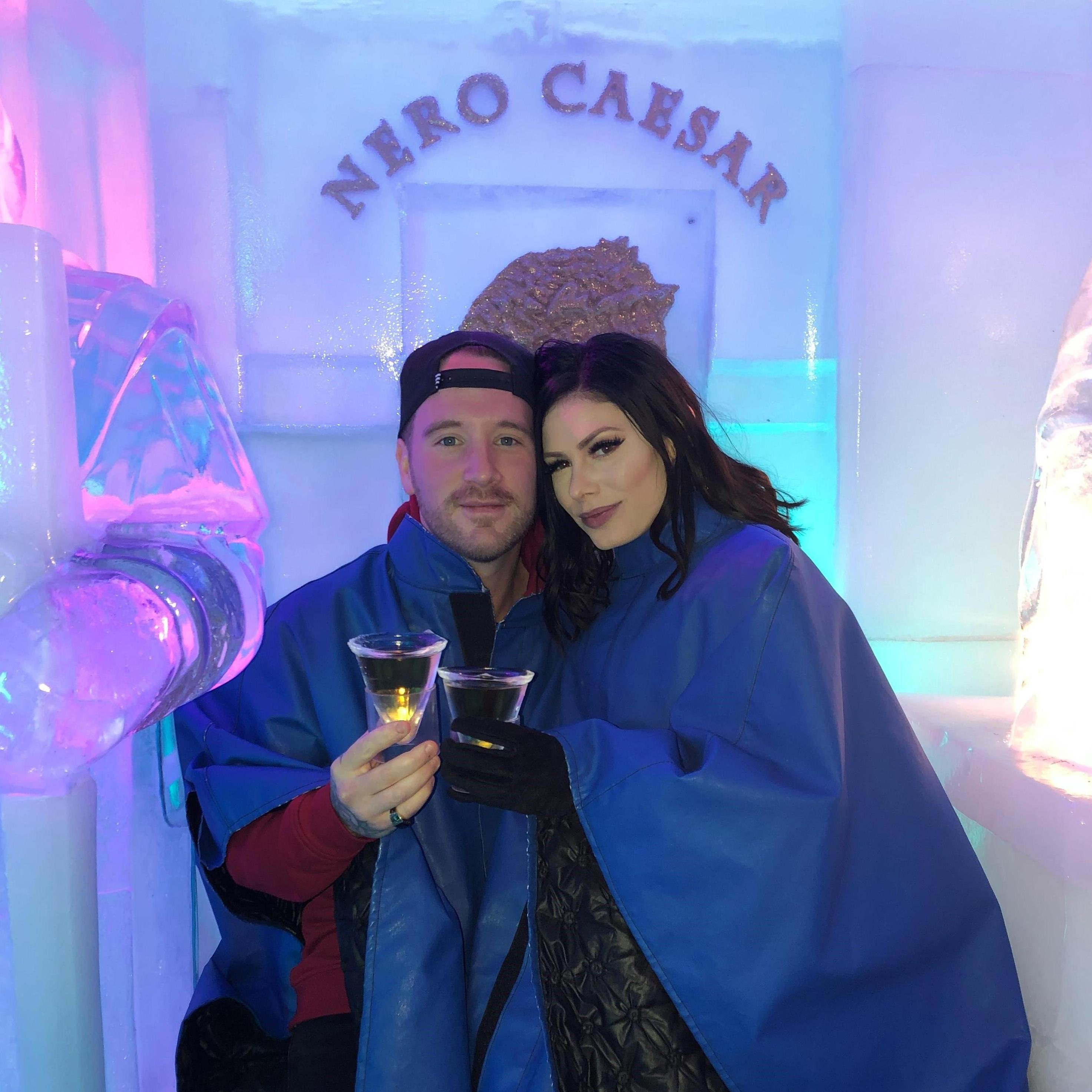 Ice bar in Europe