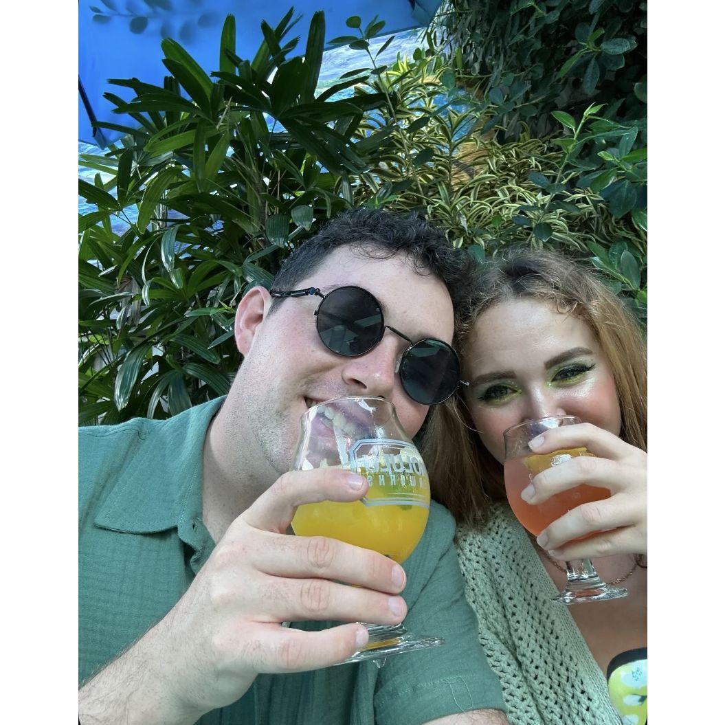 Our first St. Patrick's Day together!