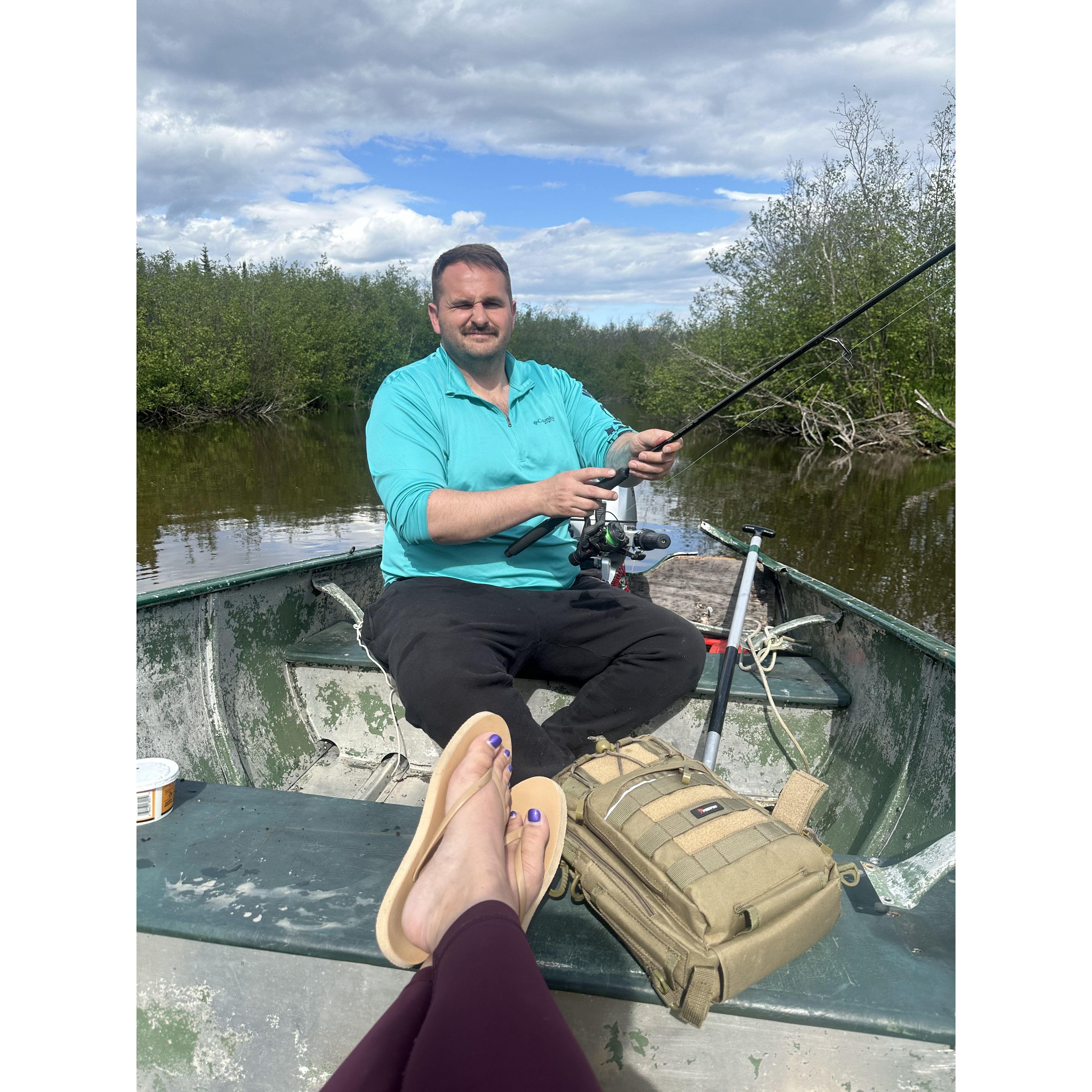 We learned Cami loved fishing