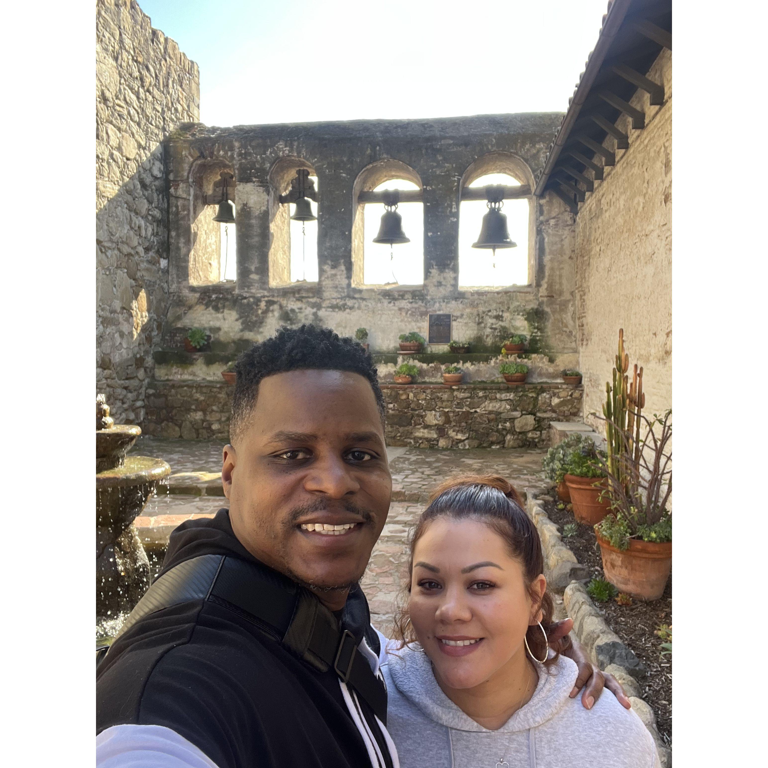 Mission San Juan Capistrano. We loved it so much we had to return.