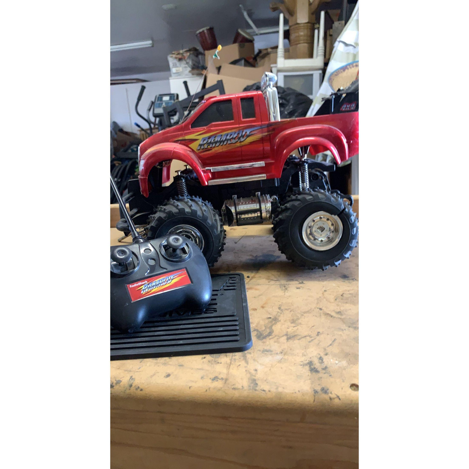 Kat's remote control car that Matt kept for all this time!!!!!