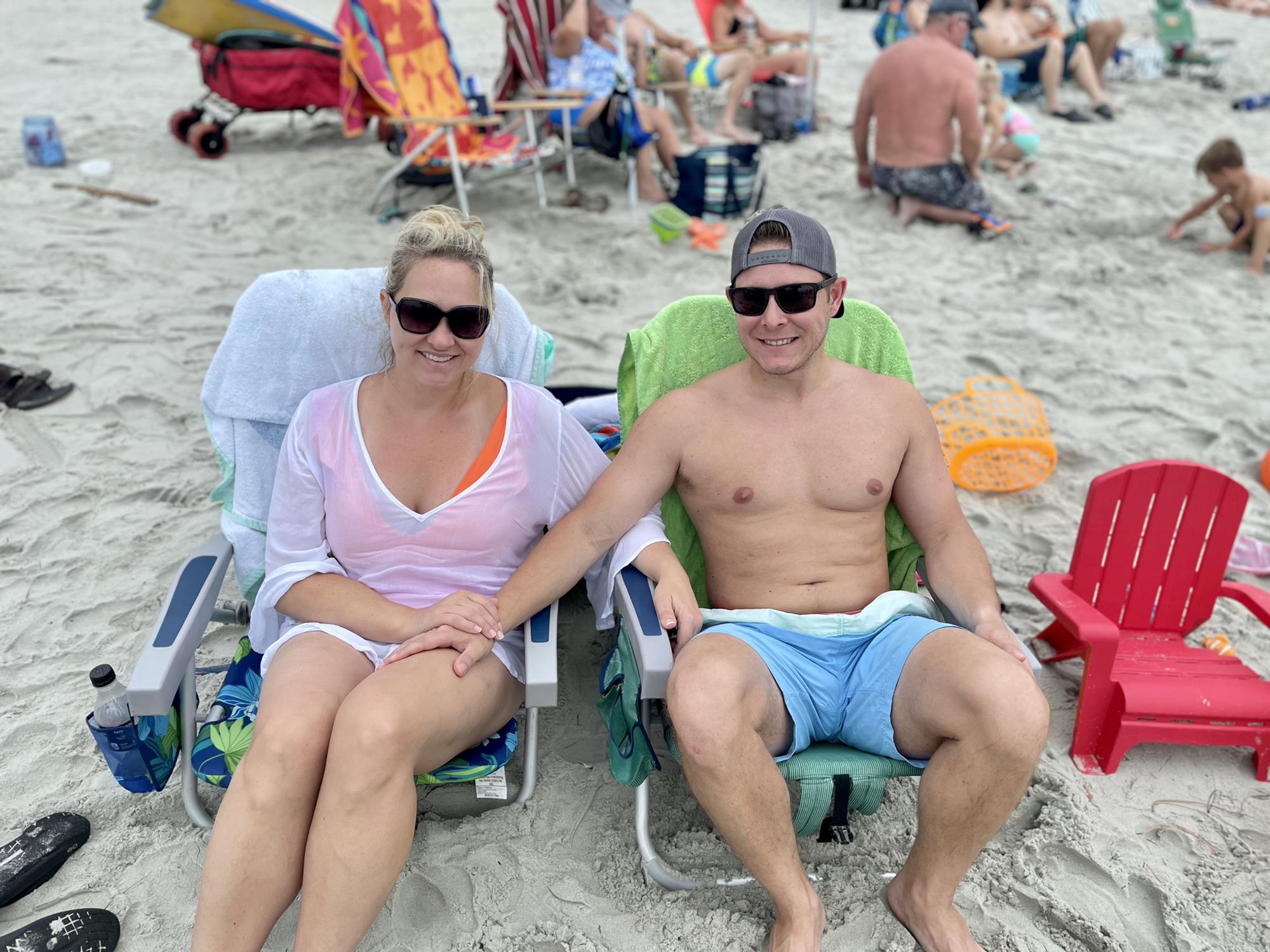 Our first beach trip