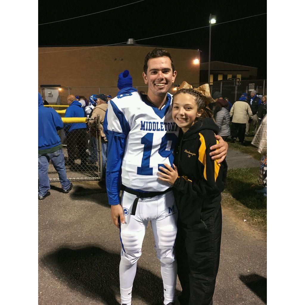 Junior Year Football Game, November 2016