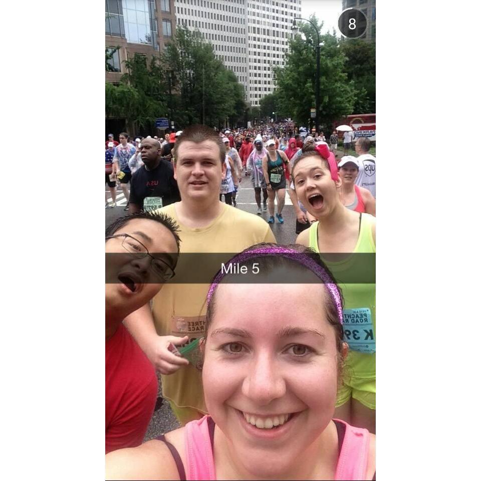 Peachtree Road Race 2015