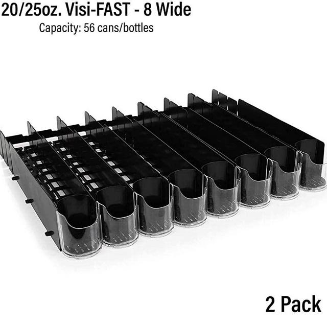 Display Technologies, LLC, 20oz. Visi-Fast Pusher Glide 2 - Pack