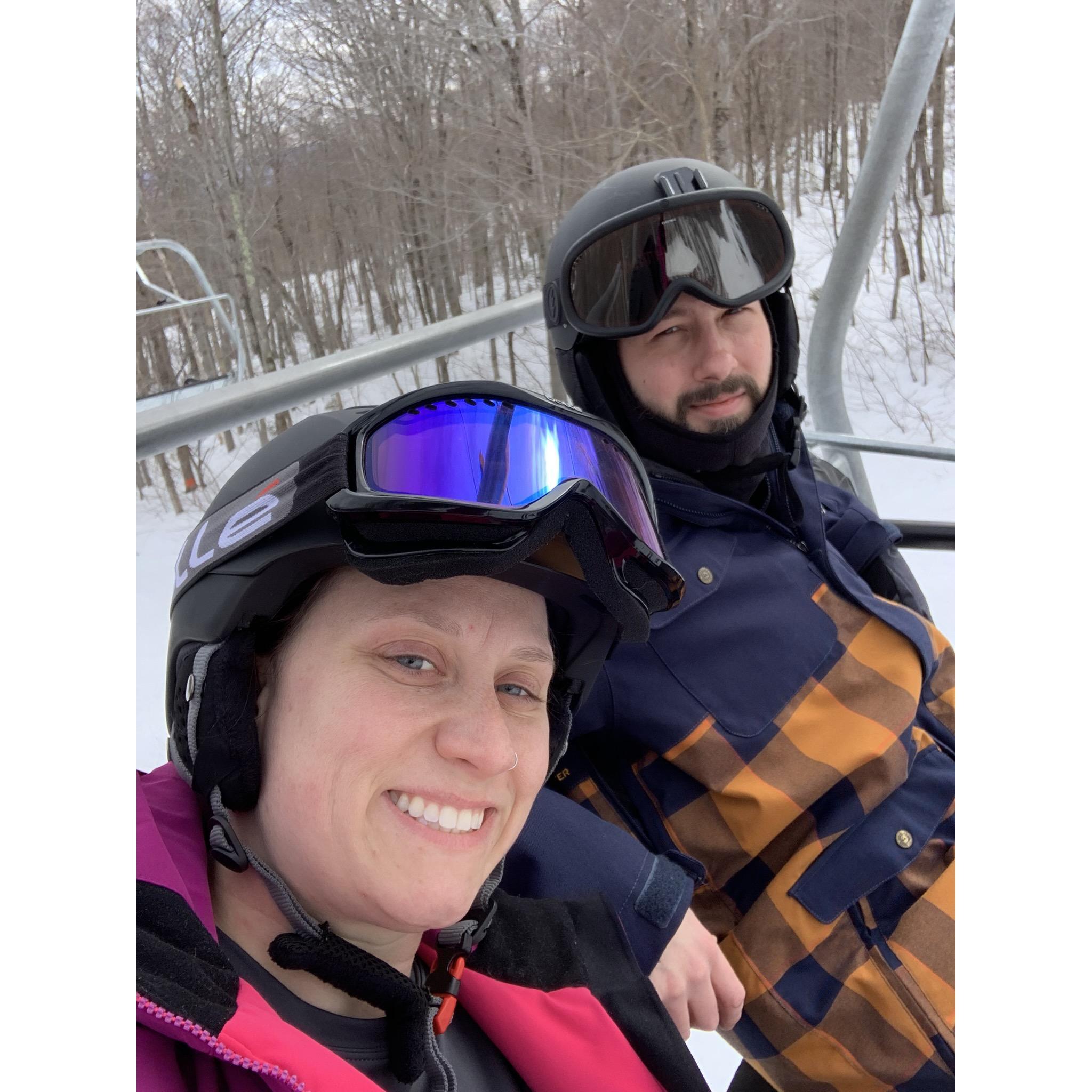 We took a trip to Stowe Mountain