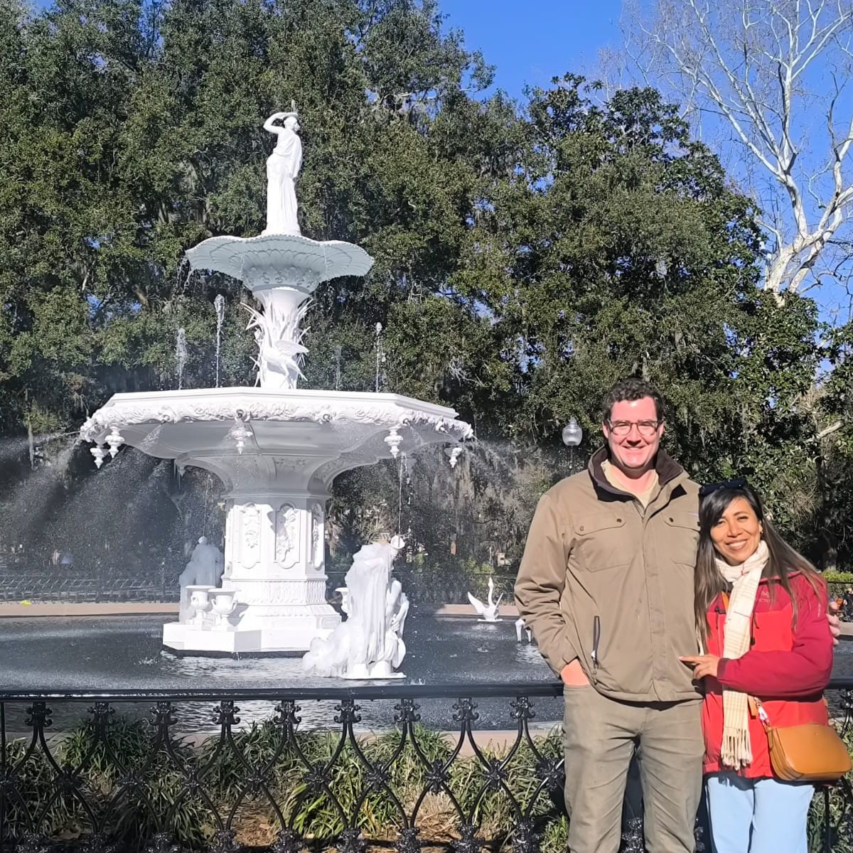 That fountain looks familiar...