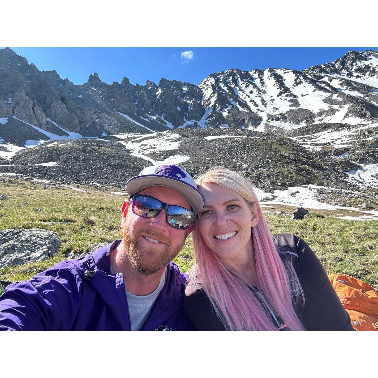 First hike as a couple - Mayflower Gulch - Breckenridge, CO