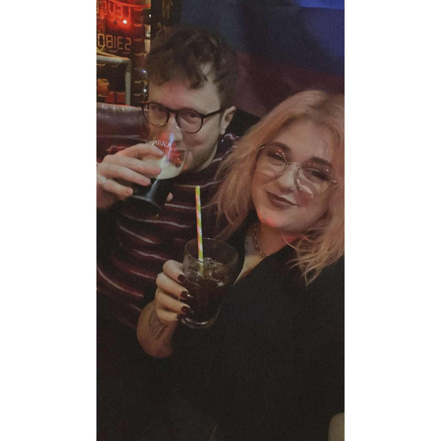 first pub quiz together! ask kieran what our team name was