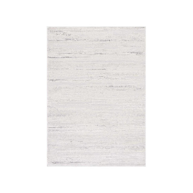 Hanna HAN108 Power Loomed Area Rug - Grey Ivory/Dark Grey - 8'x10' - Safavieh.