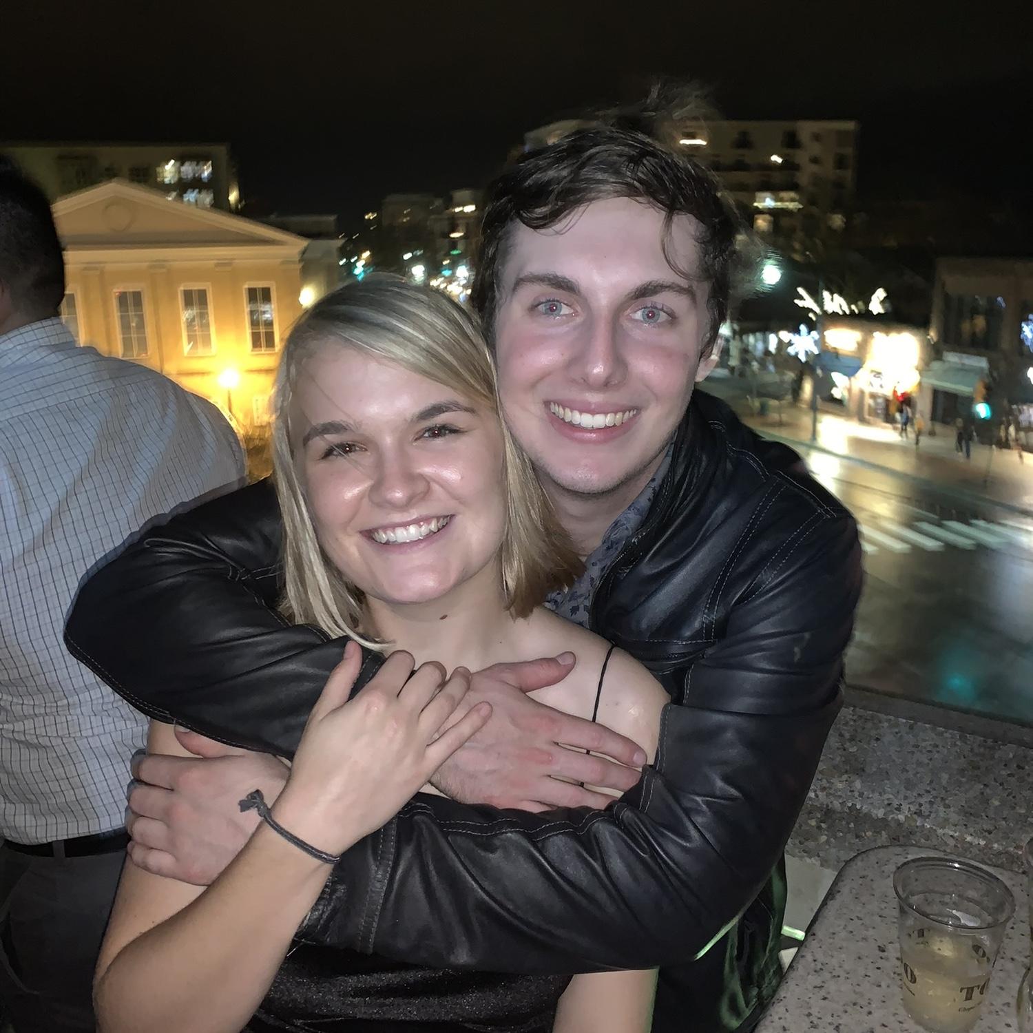 New Years Eve at Top of the Hill in Chapel Hill, NC (December 2018).