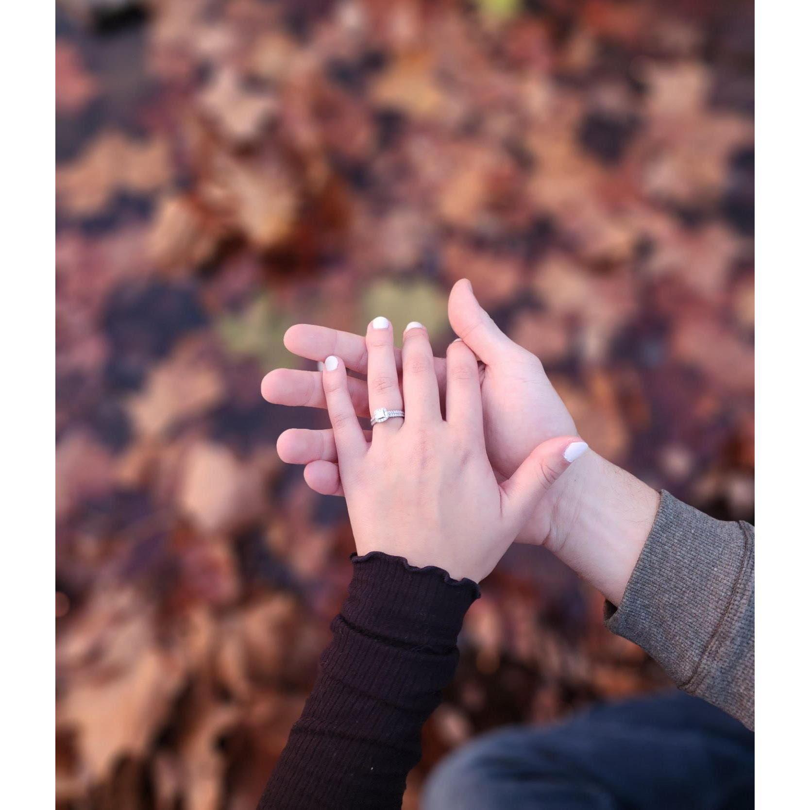 Our engagement shoot! Fall 2022