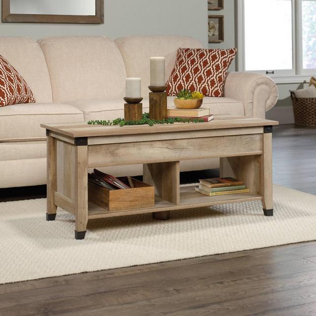 Carson Forge Lift Top Coffee Table Lintel Oak - Sauder