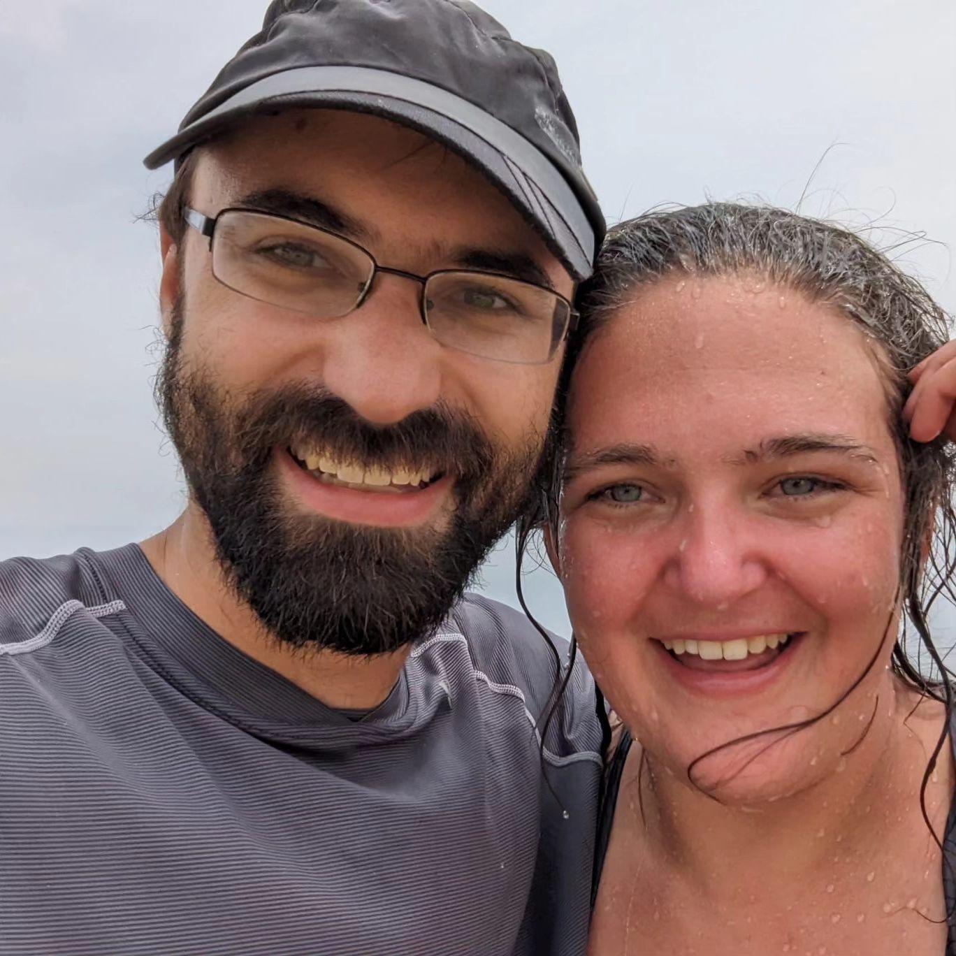 First beach trip together :)
