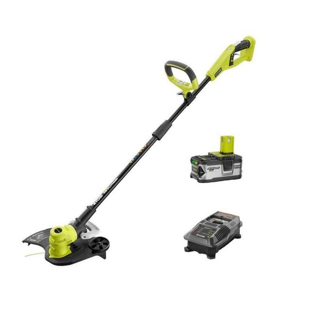 Ryobi ZRP2080 ONE+ 18-Volt Lithium-Ion Cordless String Trimmer/Edger Kit (Renewed)