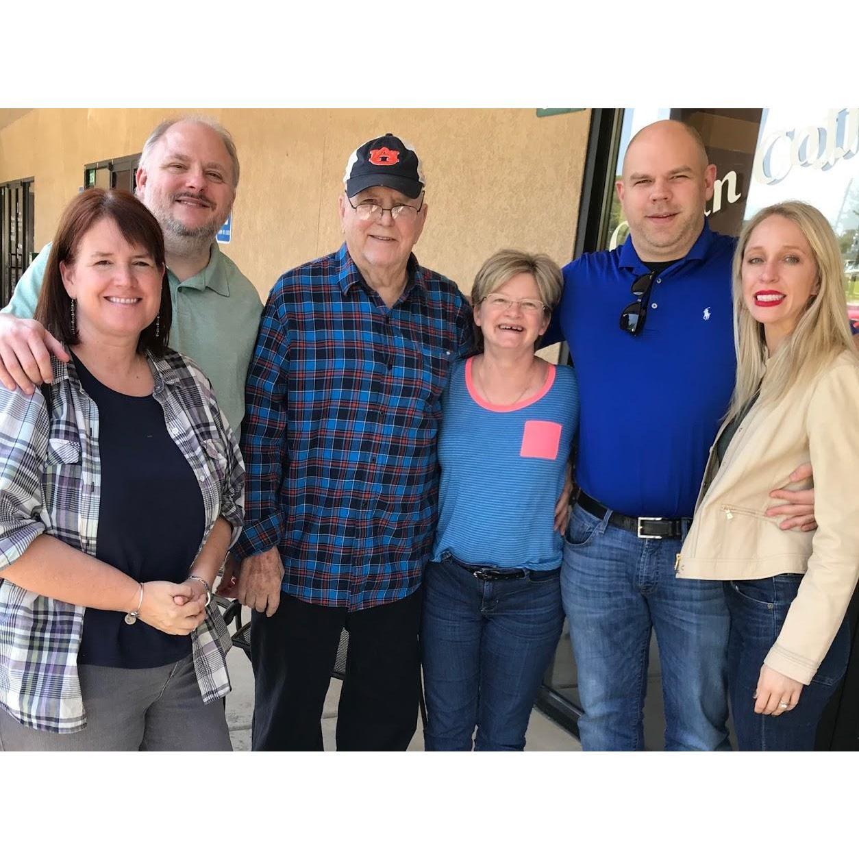 Getting together with the family