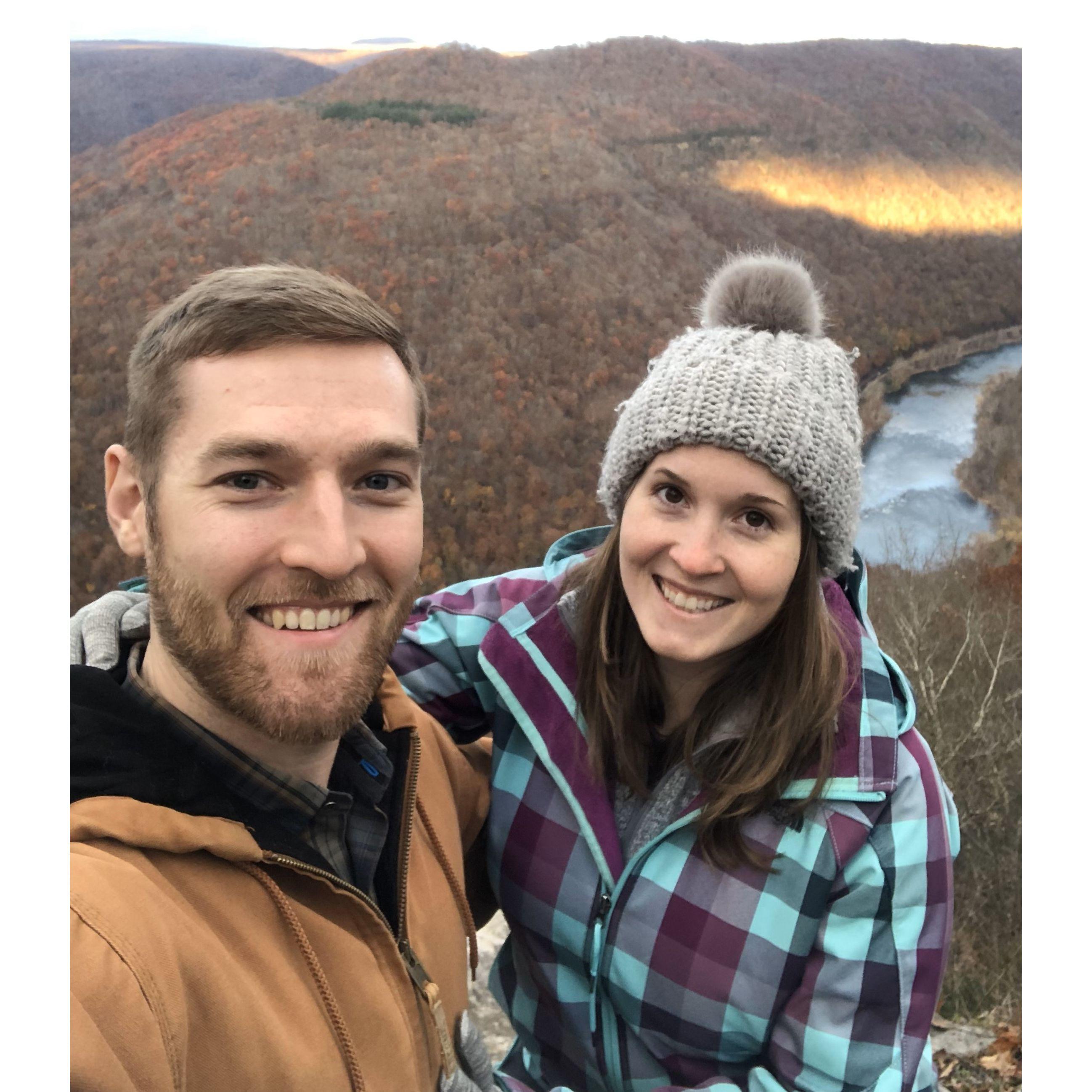 New River Gorge National Park in November of 2021