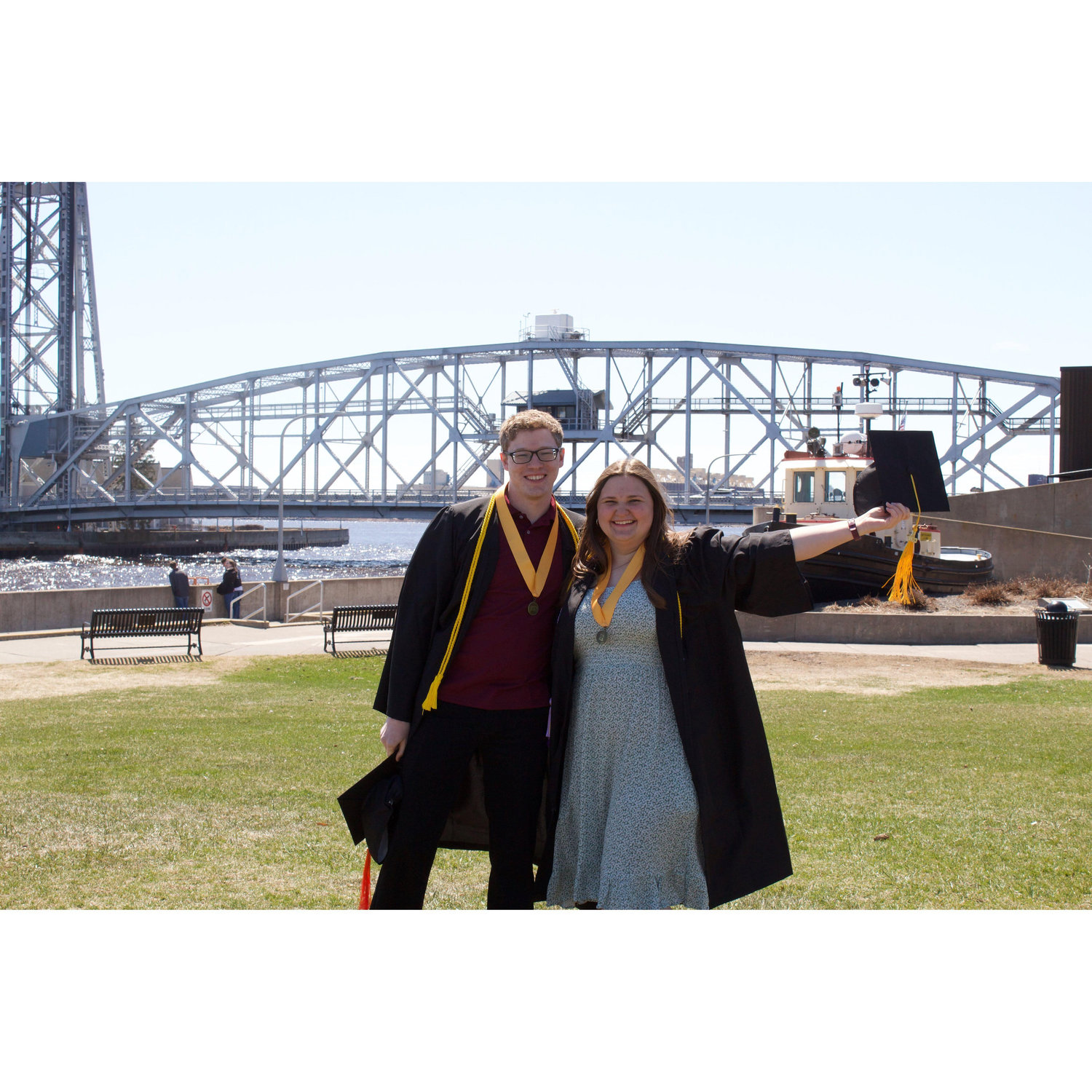 Celebrating our college graduation from UMD!