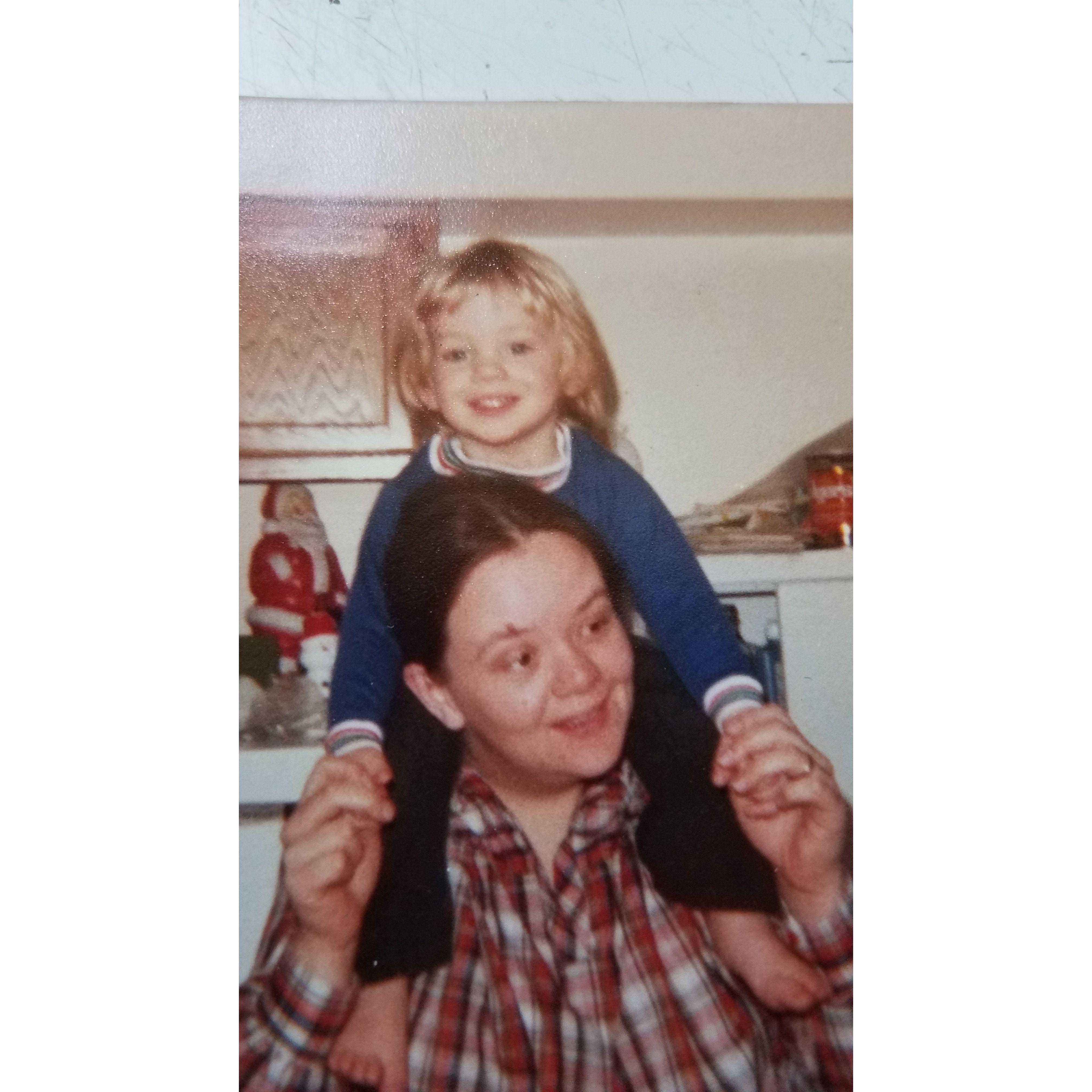 Leigh and his mom Cheryl