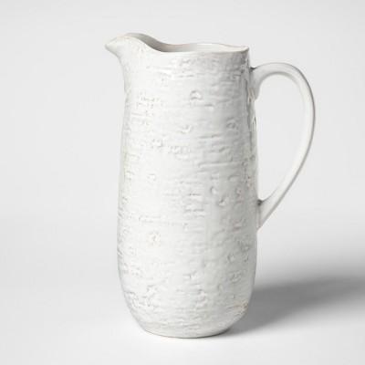 Cravings by Chrissy Teigen 2.1qt Stoneware Pitcher White
