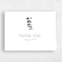 White Wedding Thank You - Dianora Landscape