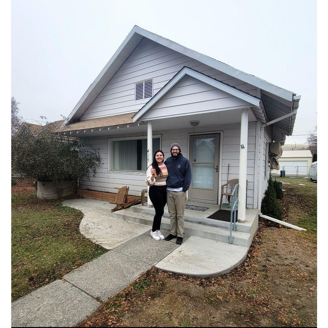 Our first home together!