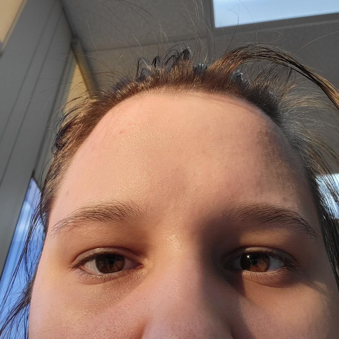 Accidentally taking my own picture while I work on this during my lunch break. June 2021