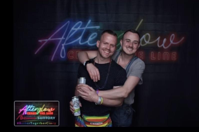 The Grooms first pride together.