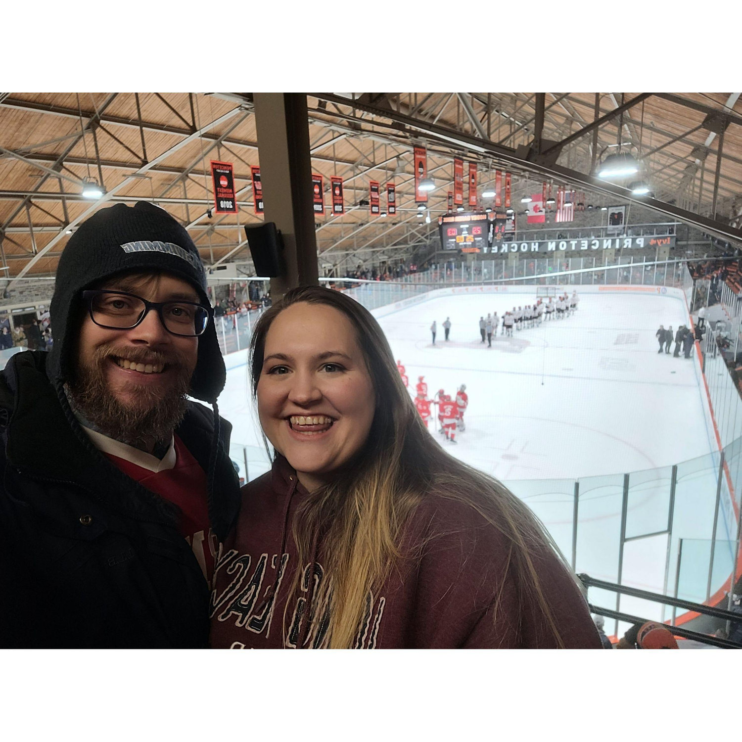 Cornell vs Princeton hockey game January 2025