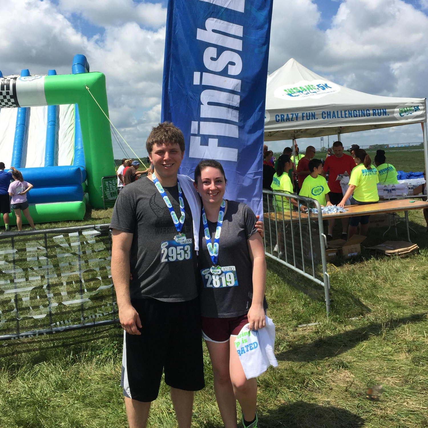 July 2016; Insane Inflatable 5K in Kansas City