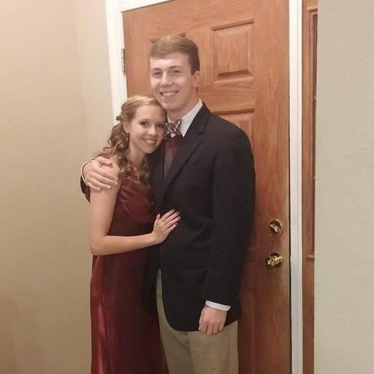 Just two weeks after we first met, Zach was my date to the ADPi formal. This is the first picture we ever took together! (November 17, 2014)