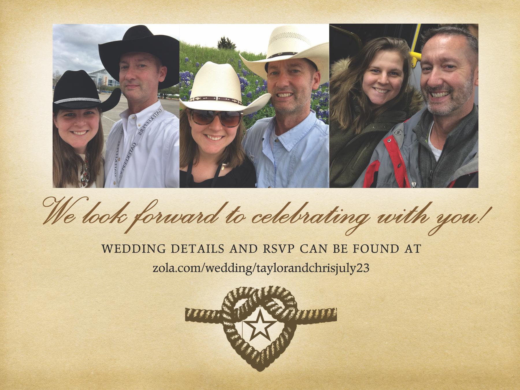 The Wedding Website of Taylor Tomassi and Chris Gibson