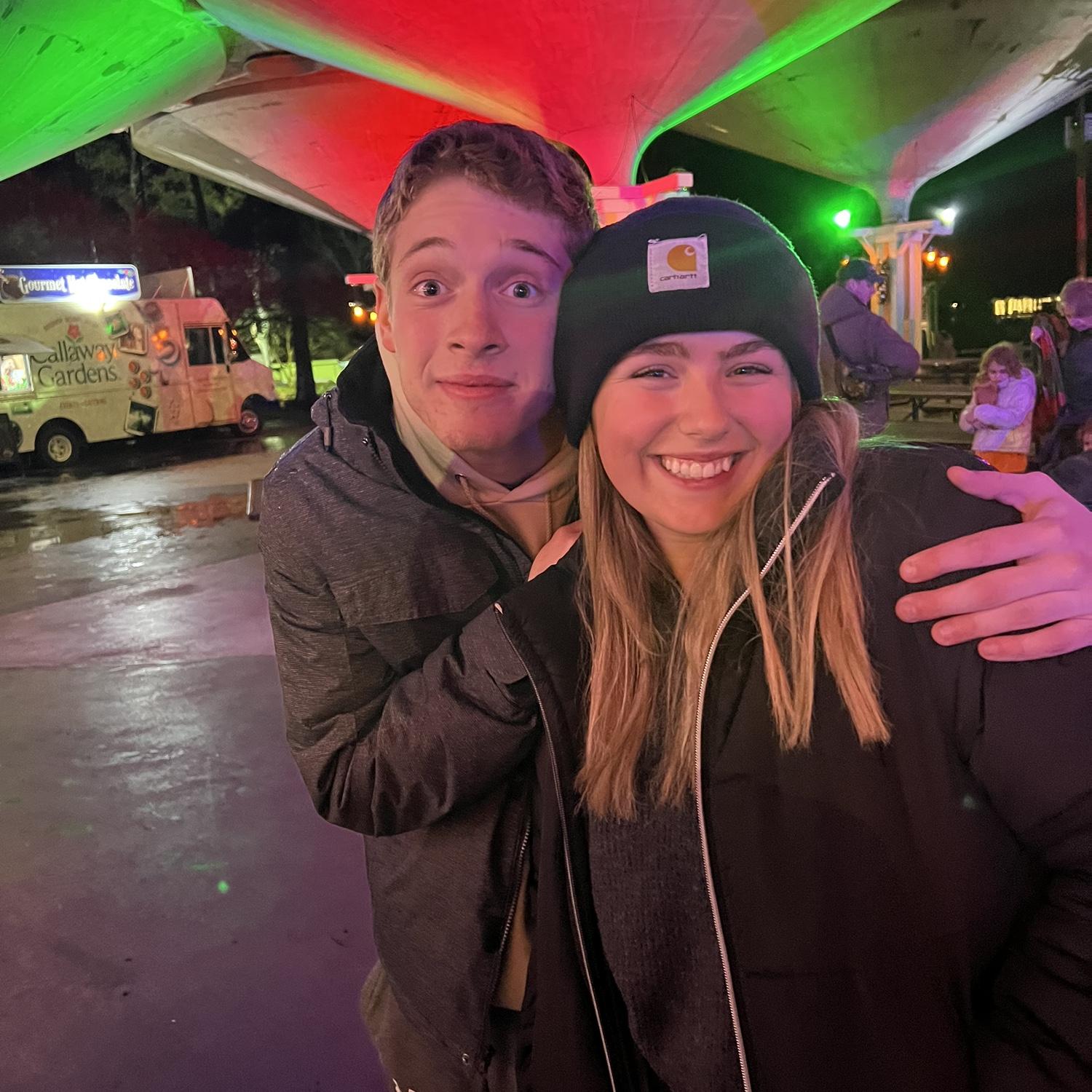 First posed picture together📸