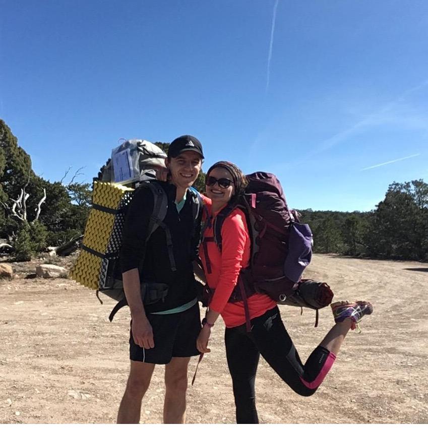 Pre-Hike excitement! Grand Canyon 2017