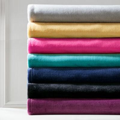 Intelligent Design Microlight Plush Blanket