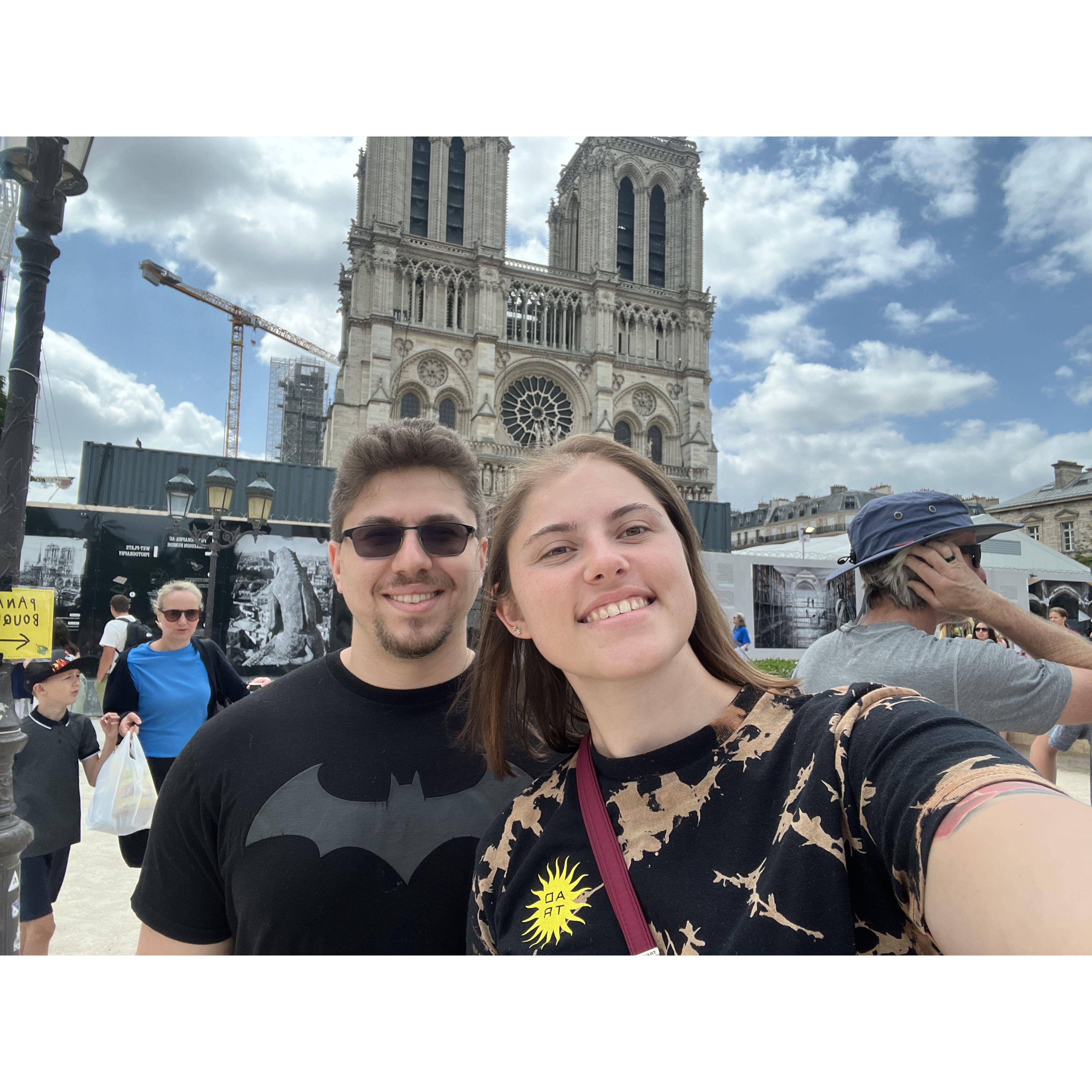 Oh look, Notre Dame!