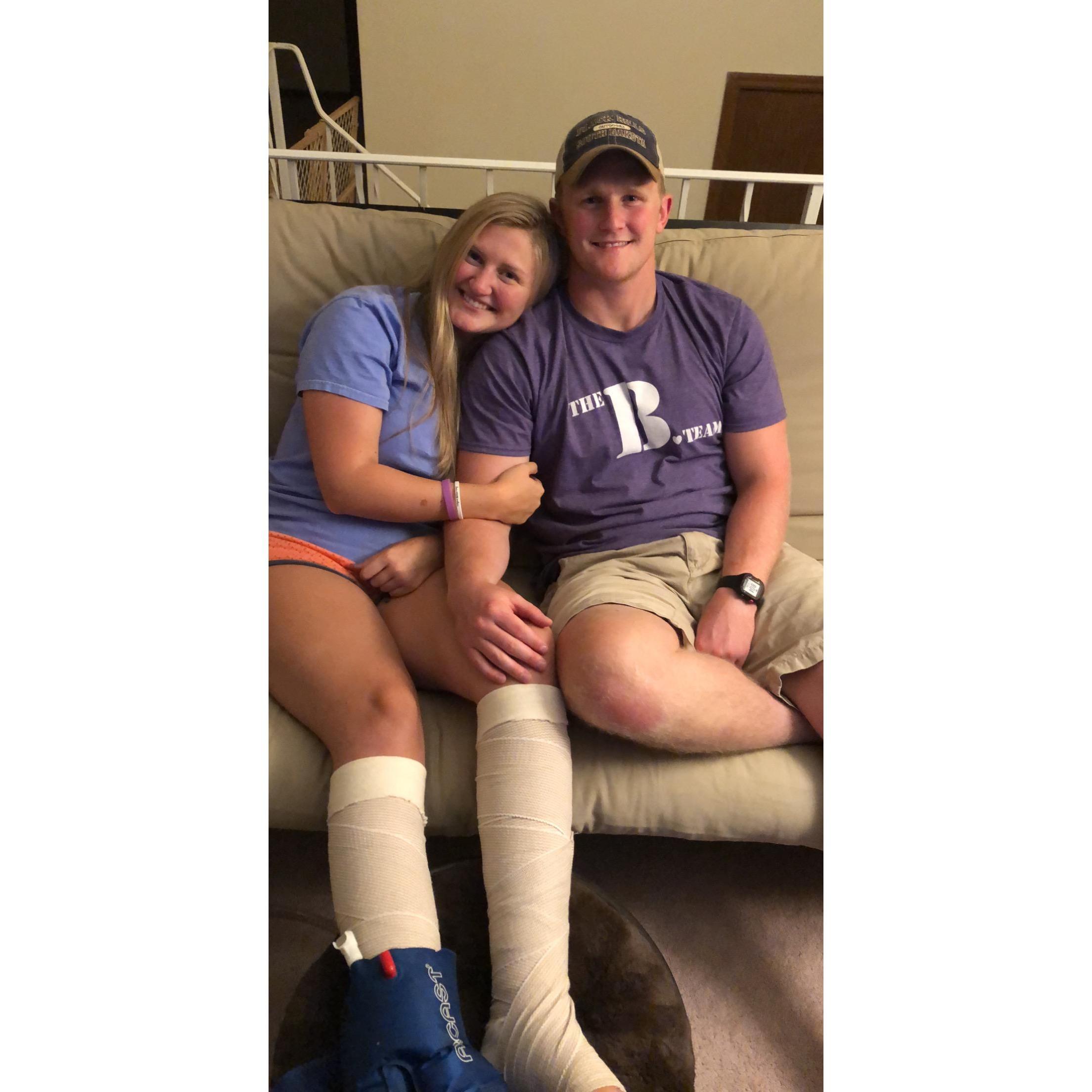7 year anniversary - September of 2018 - right after Caitlin's surgery!
