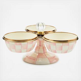 Rosy Check Stainless Steel Triplicity