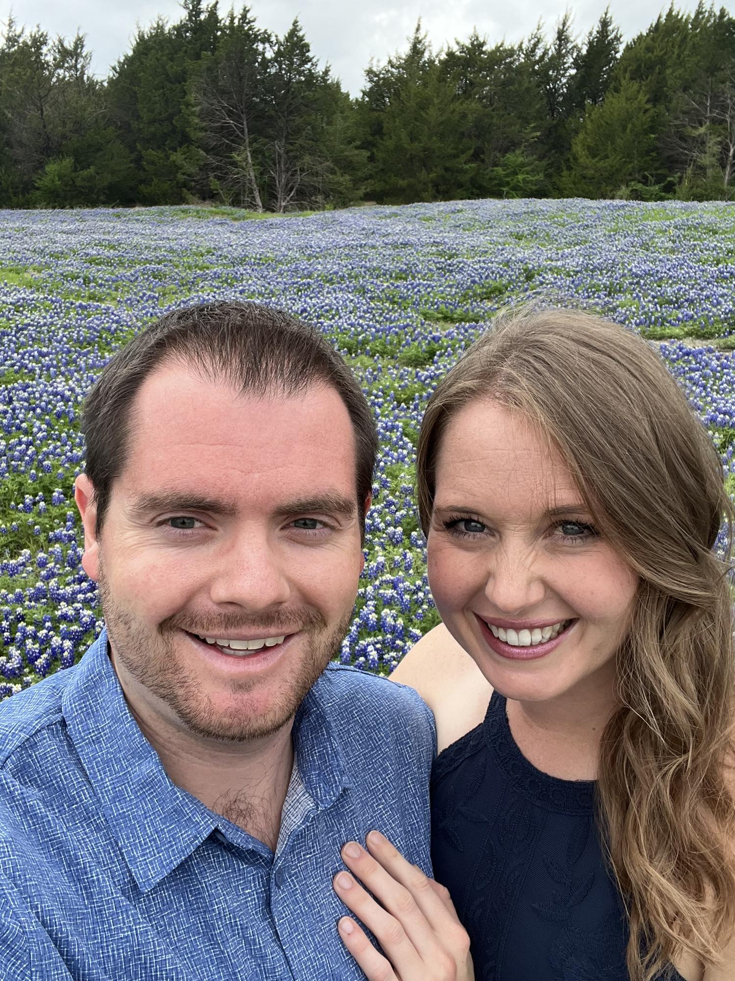 Texas Bluebonnets in Ennis, Texas