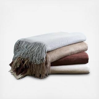 Silk Fleece Throw
