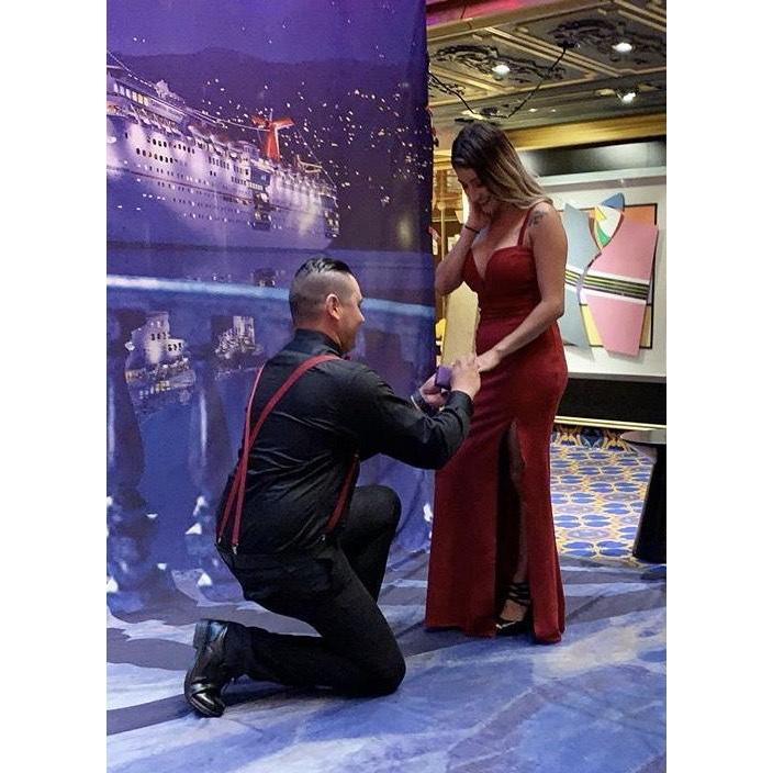 She said yes!