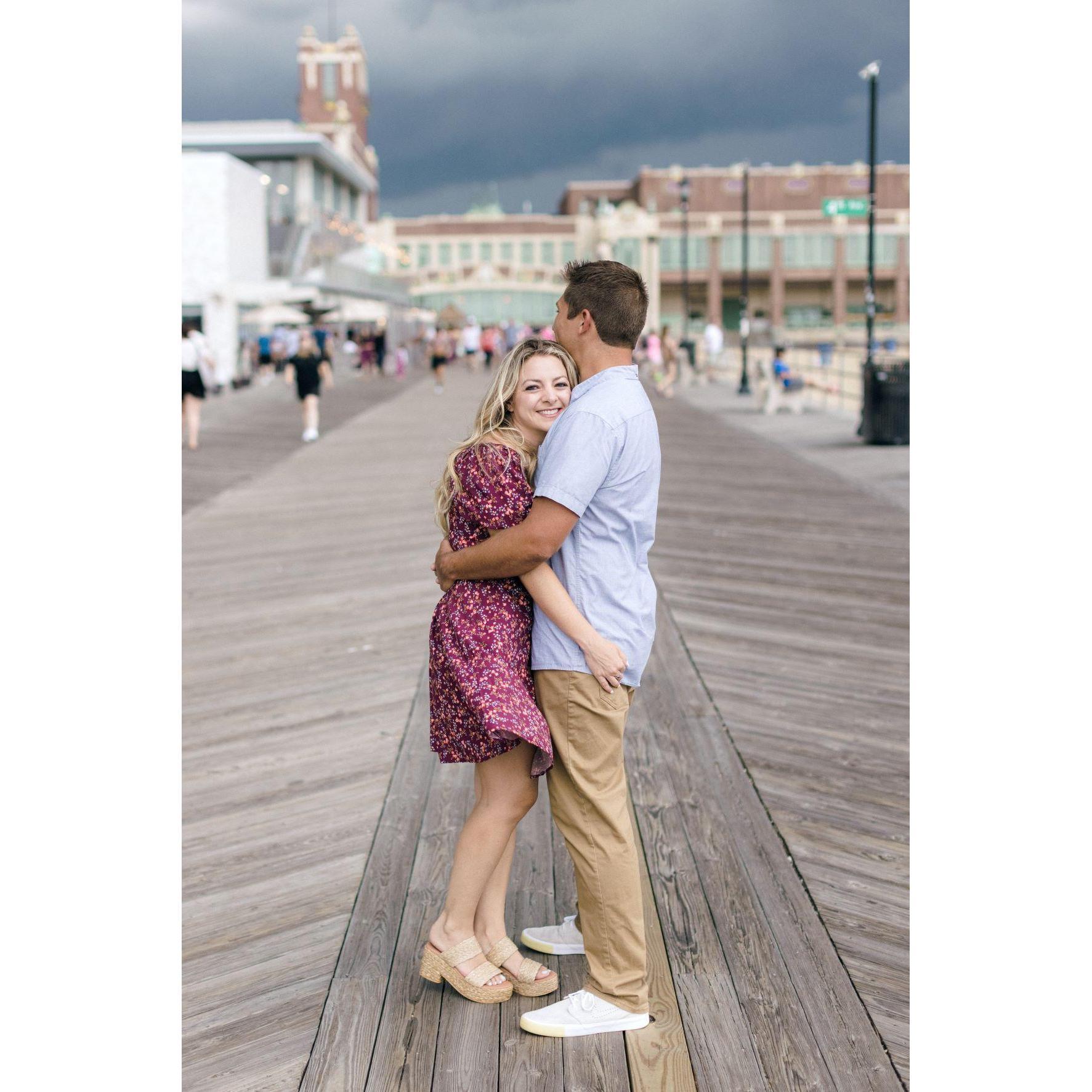 How it's going...engagement photoshoot